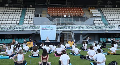 Nilüfer’de Uluslararası Yoga Günü coşkusu