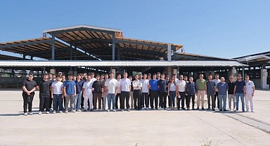 Öğrencilerden Modern Hayvan Pazarı GES Projesine Teknik İnceleme