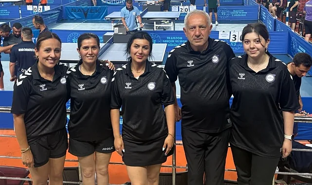 Ordu Masa Tenisi Takımı 3. Lig'e yükseldi
