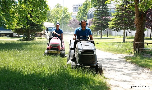Osmangazi’de Park ve Yeşil Alanlarda Bakım Seferberliği