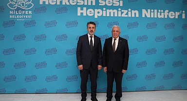Şadi Özdemir, Şahin Biba’yı Nilüfer’de Ağırladı