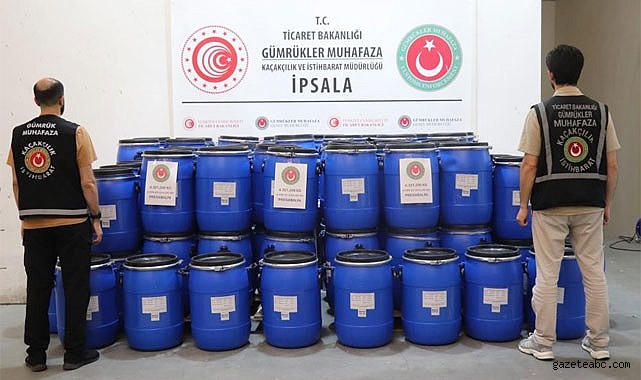 Sınır Kapısı’nda Dev Uyuşturucu Baskını