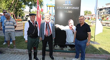 Volkan Konak'ın adı Balıkesir Edremit'te yaşatılıyor