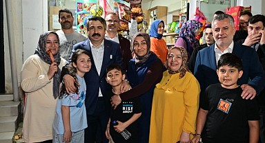 YILDIRIM BELEDİYE BAŞKANI OKTAY YILMAZ MAHALLE MAHALLE SAHADA: