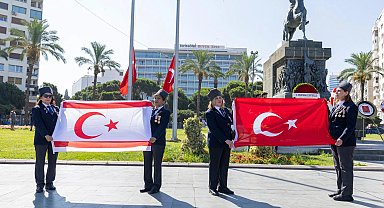 20 Temmuz Barış ve Özgürlük Bayramı İzmir'de törenle kutlandı