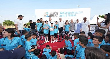 Adana'da Yaz Spor Okulları açıldı