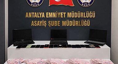 Antalya'da 'son durak' operasyonu! 14 tutuklama