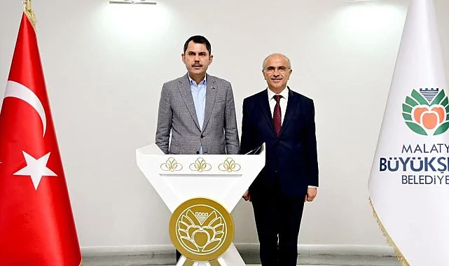 Bakan Kurum'dan Malatya'ya teşekkür