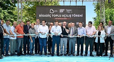 Balıkesir Büyükşehir'den Bigadiç'e çifte hizmet