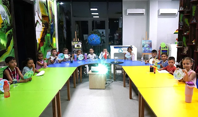 Balıkesir'de çocuklar Çevre Bilim Akademisi'nde