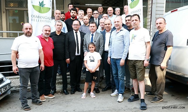 Başkan Aydın’dan Gençosman Ayakkabıcılar Çarşısı’na Ziyaret