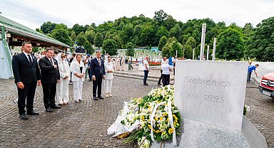Başkan Tugay Srebrenica Katliamı'nı anma törenlerine katıldı