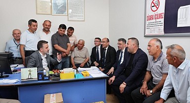 Başkan Vekili Şahin Biba’dan Orhaneli Ziyareti