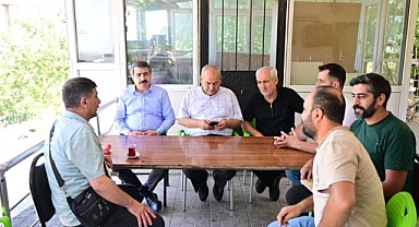 Başkan Yılmaz, Teleferik esnafının taleplerini yerinde dinledi