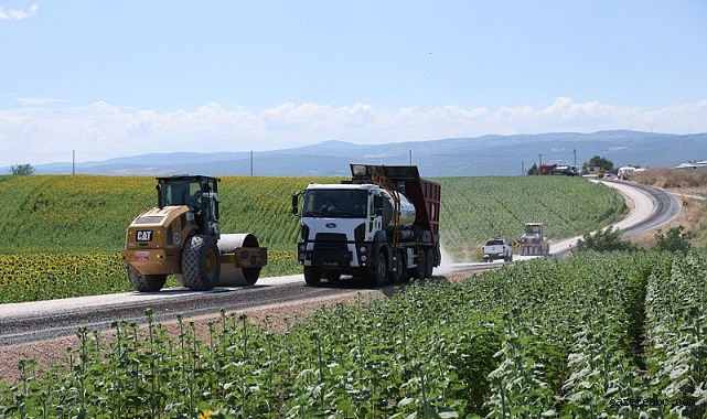 Bursa Büyükşehir Belediyesi’nden Çatalağıl’da Ulaşım Hamlesi