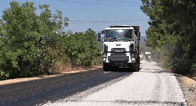 Bursa Büyükşehir Belediyesi’nden Mudanya kırsalına yol hamlesi