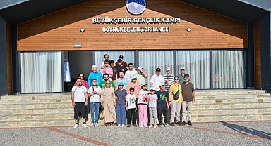 Bursa’da Görme Engelli Gençlere Özel Doğa Kampı