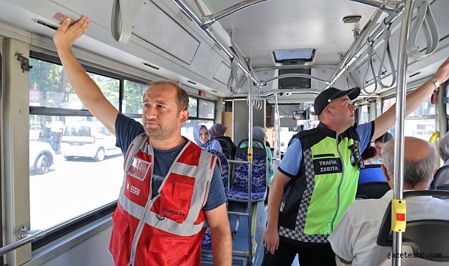 Bursa’da toplu ulaşımda klima denetimleri sıklaştırıldı