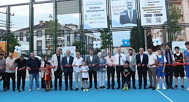 Bursa İnegöl'de Süleymaniye'ye yeni semt sahası