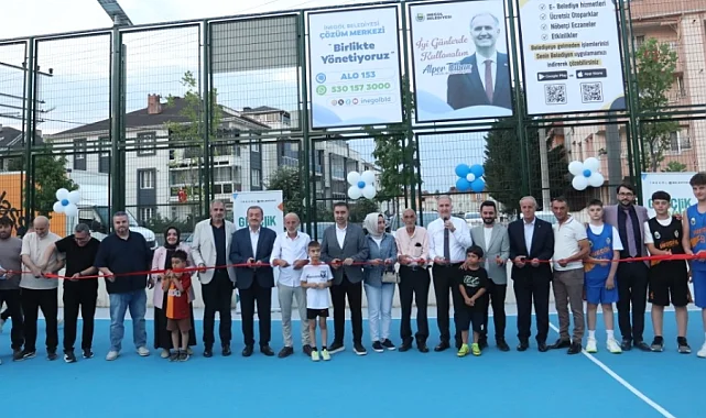 Bursa İnegöl'de Süleymaniye'ye yeni semt sahası