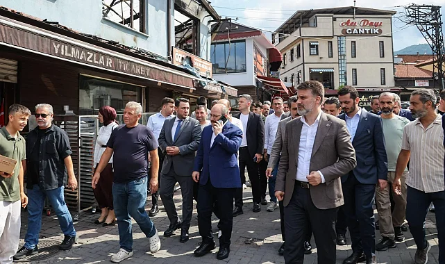 Bursa Kayhan Çarşısı'nda yaralar sarılıyor