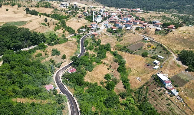 Bursa Orhaneli'nin yolları yenileniyor