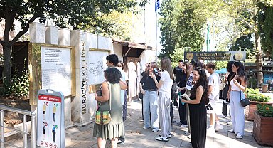 Bursa Osmangazi'de gençler Tanpınar'ın satırlarından tarihe yürüdü