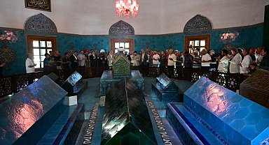 Bursa Yıldırım'da Sultan Çelebi Mehmed dualarla anıldı