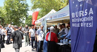 Bursa'da aşure bereketi Yenişehir'de