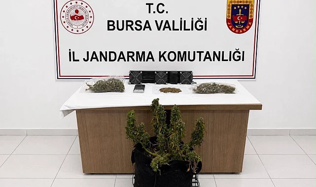 Bursa'da uyuşturucuya 3 gözaltı!