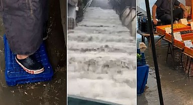 Cadde ve Sokaklar Göle Döndü