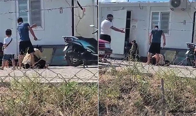 Çocuklarının Önünde Dehşet