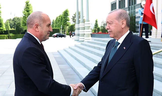 Cumhurbaşkanı Erdoğan, Bulgaristan Başbakanı Radev'i ağırladı