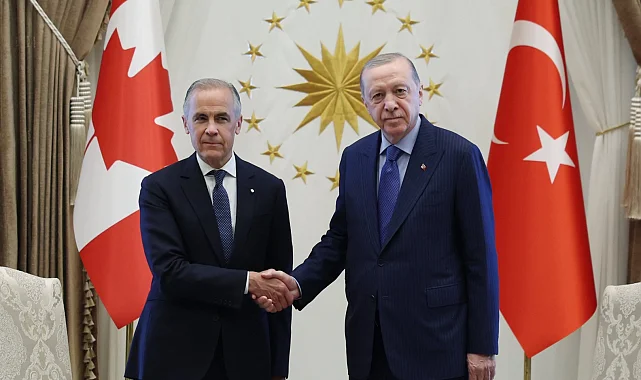 Cumhurbaşkanı Erdoğan, Kanada Başbakanı Carney ile görüştü