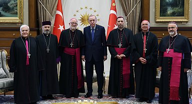 Cumhurbaşkanı Erdoğan, Külliye'de ağırladı
