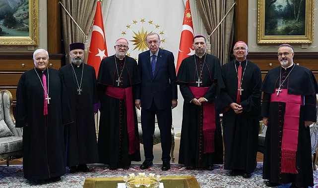 Cumhurbaşkanı Erdoğan, Külliye'de ağırladı