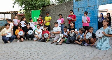 Diyarbakır Gezici Müzik Atölyesi'yle çocuklar konsere hazırlanıyor