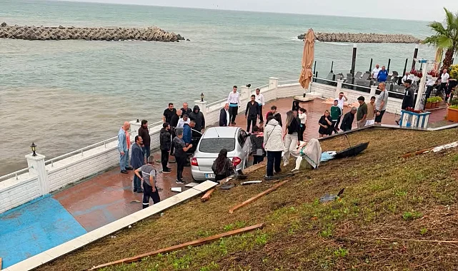 Düzce Akçakoca'da korkutan kaza