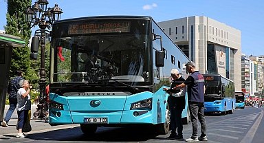 EGO'dan toplu taşımada klima ve hizmet denetimi