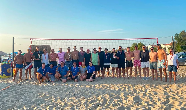 Enez'de Plaj Voleybolu Şenliği coşkusu