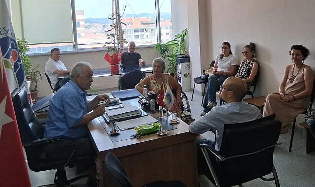 ERÇED yönetiminden Keşan Kent Konseyi'ne ziyaret