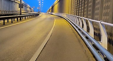Eskihisar alt geçidi yenilendi, sürüş konforu arttı