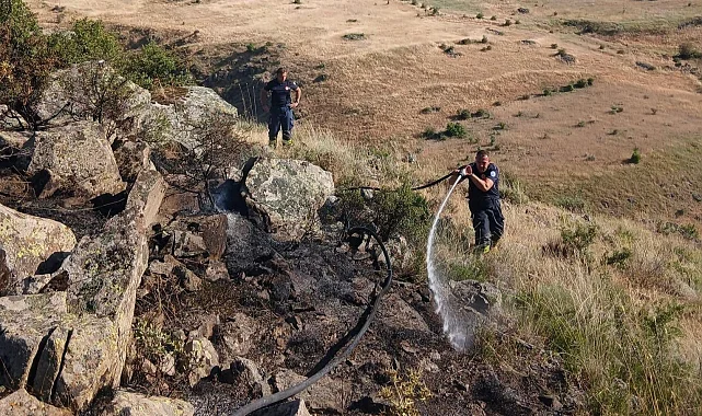 Eskişehir'deki orman yangınına müdahale sürüyor