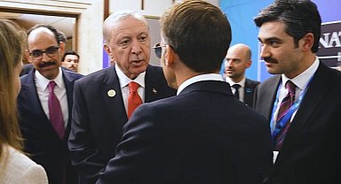 Fransa Cumhurbaşkanı Macron'dan mevkidaş paylaşımı