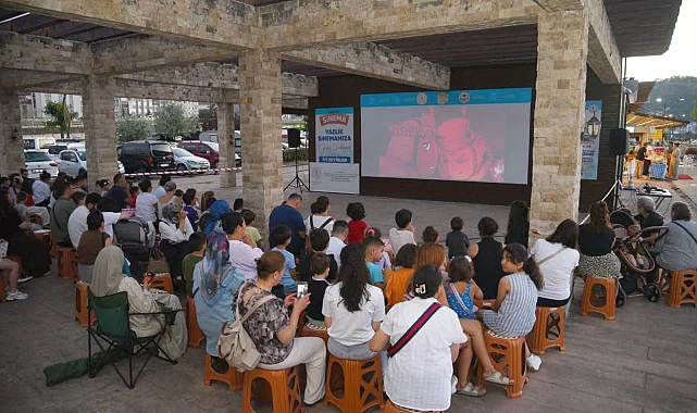 Giresun'da yaz akşamları sinema keyfi