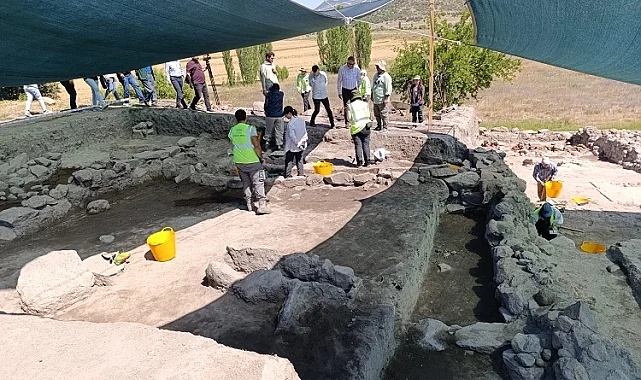 Gökhüyük kazı alanında değerli bilgilere ulaşıldı