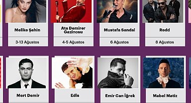 Harbiye Açık Hava'da ağustosta müzik ziyafeti