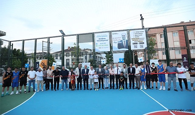 İnegöl Belediyesi’nden Süleymaniye Mahallesi’ne Yeni Semt Sahası ve Otopark