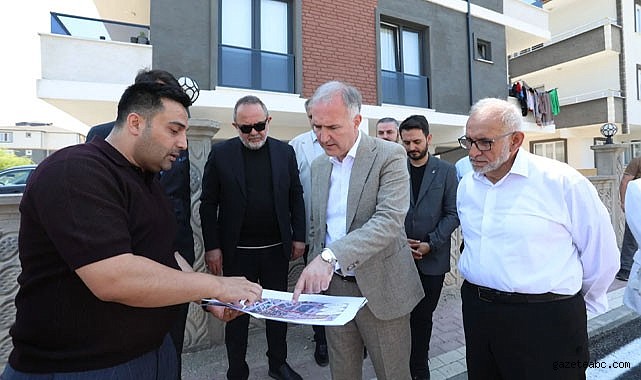 İnegöl Belediyesi’nden Yeni Mahalle’de kapsamlı altyapı ve üstyapı hamlesi