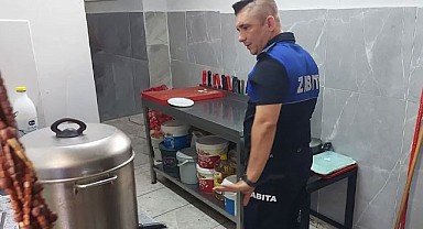 İnegöl'de Döner Salonlarına Zabıta Denetimi